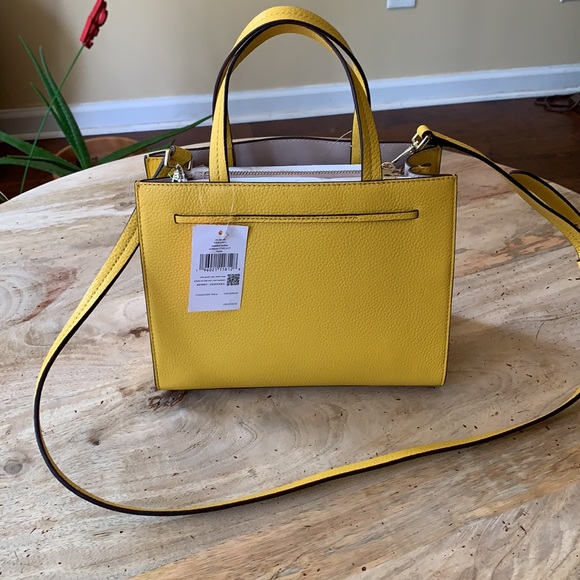 KATE SPADE Small Hayes Satchel - Sunflower color - Picture 6 of 9